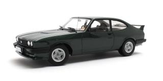 Ford Capri 2.8 Turbo 1981 Green metallic Cult Scale Models 1:18 Resinemodell (Türen, Motorhaube... nicht zu öffnen!)